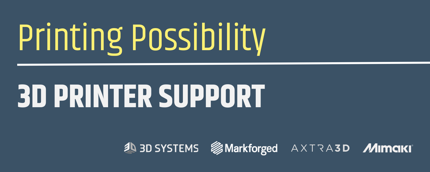 (MOBILE) Printing Possibility: 3D Printer Support Ticket Submission